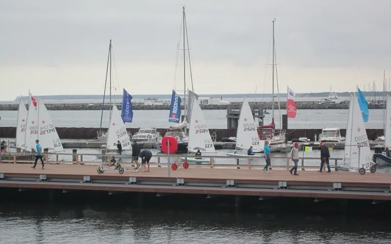 Jollar vid Warnemünder Woche